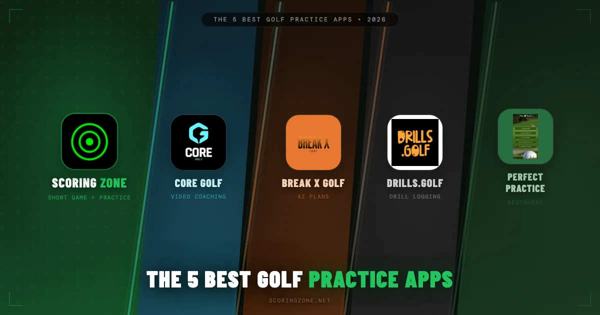 The 5 best golf practice apps in 2026 compared